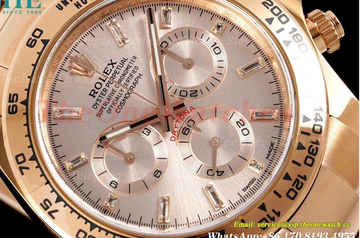 116505 RG Daytona RG DD4130 Clean champagne Dia 40mm 0419